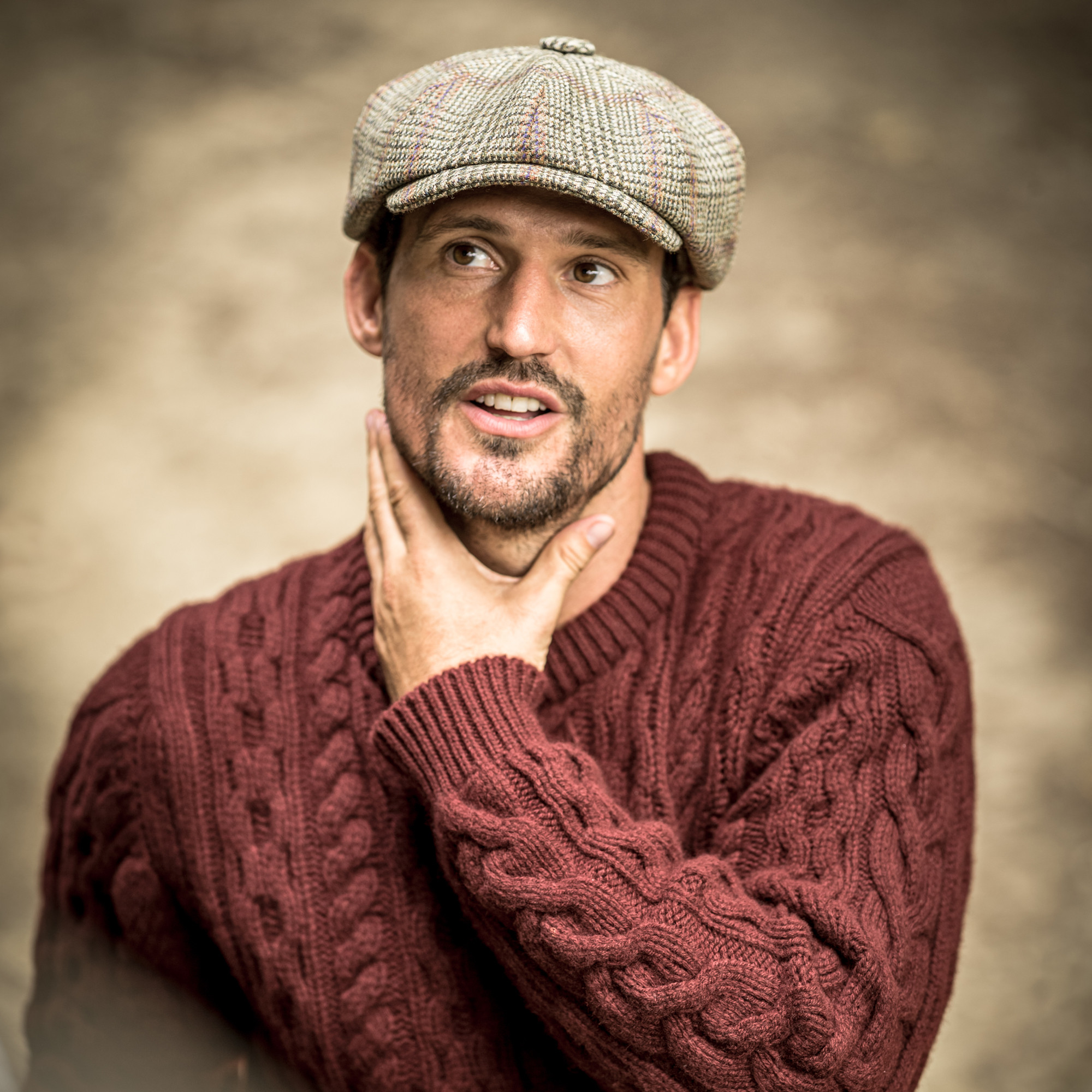 Westley Richards Redford Cap in Rannoch Tweed