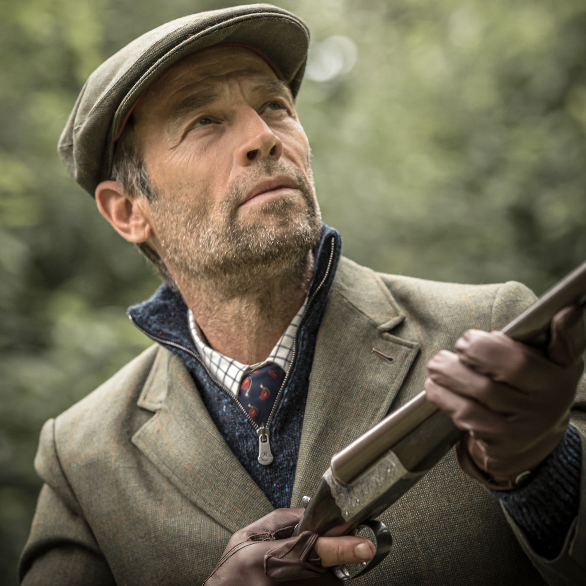 Westley Richards Malvern Quarter Zip in Marine