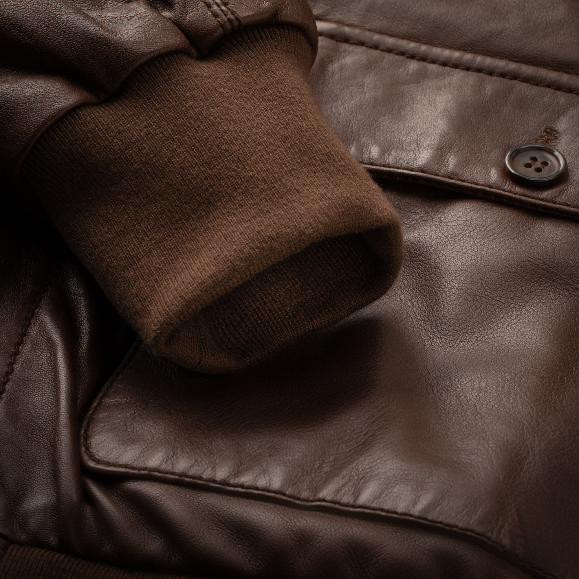 L Impermeabile Lambskin Bomber Jacket