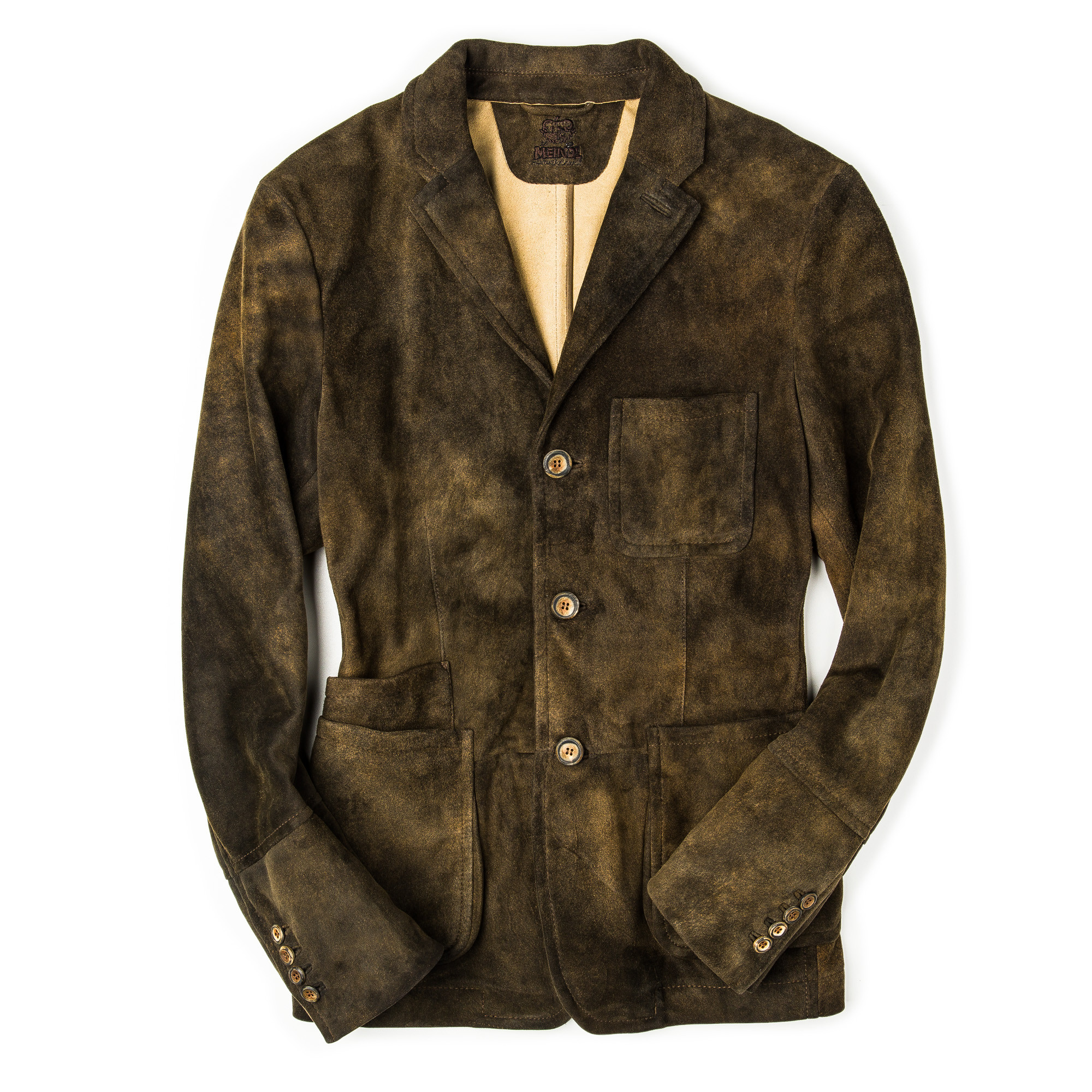 Men's deerskin leather jackets clearance