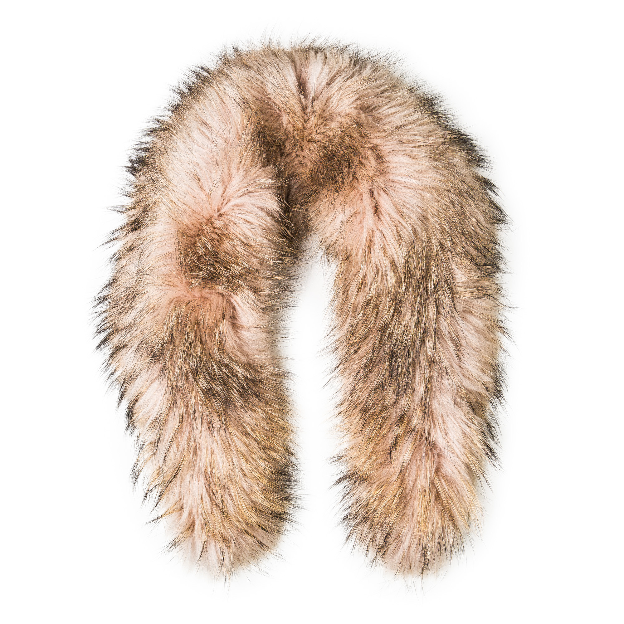 Raccoon fur scarf sales