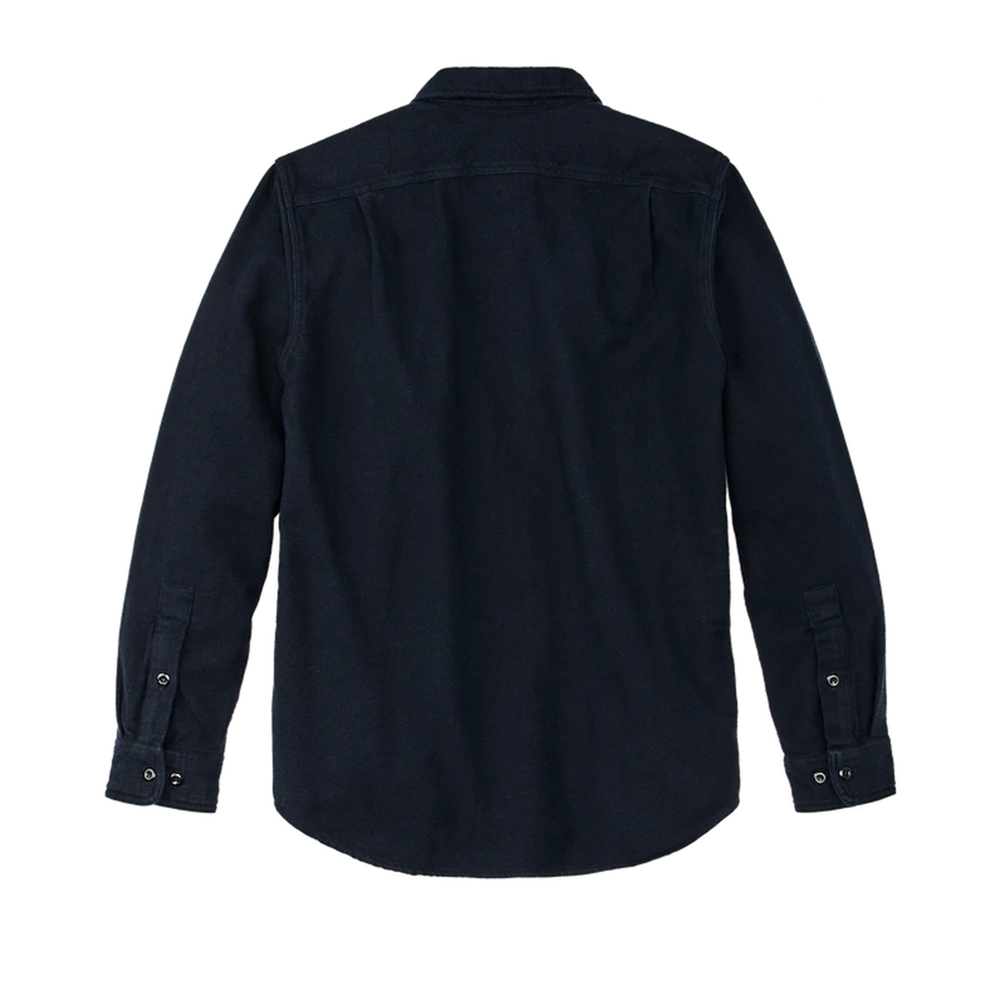 Filson Vintage Flannel Work Shirt in Dark Navy Salute