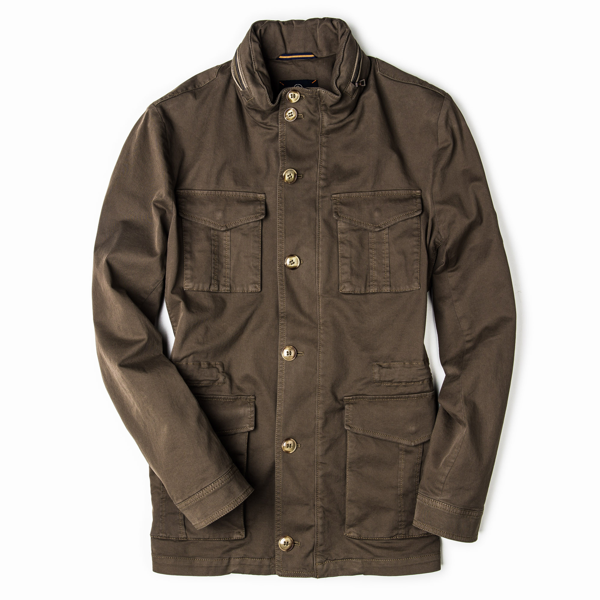 Schneiders Men s Sorrento Garment Dyed Jacket Olive