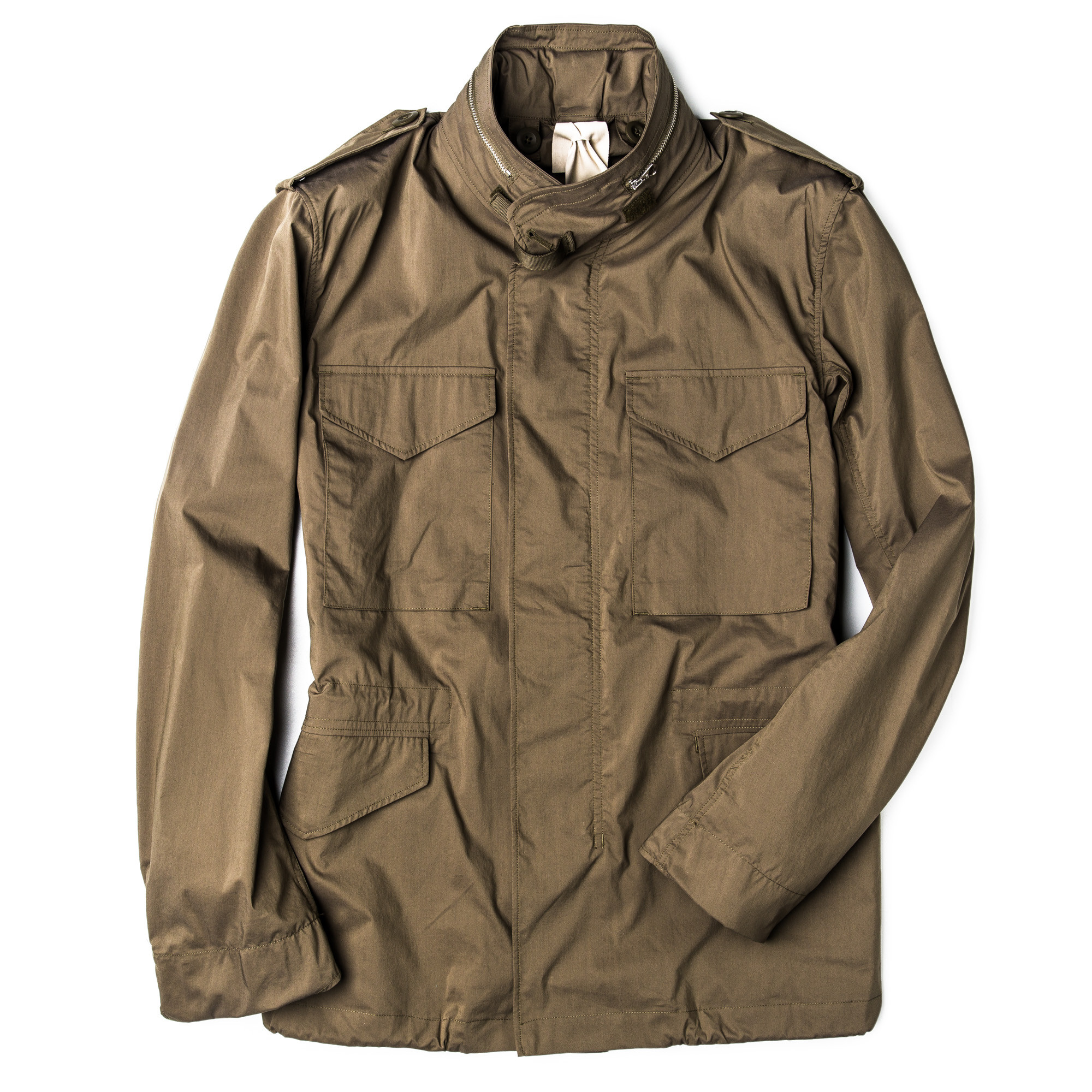 Ten c field jacket olive discount