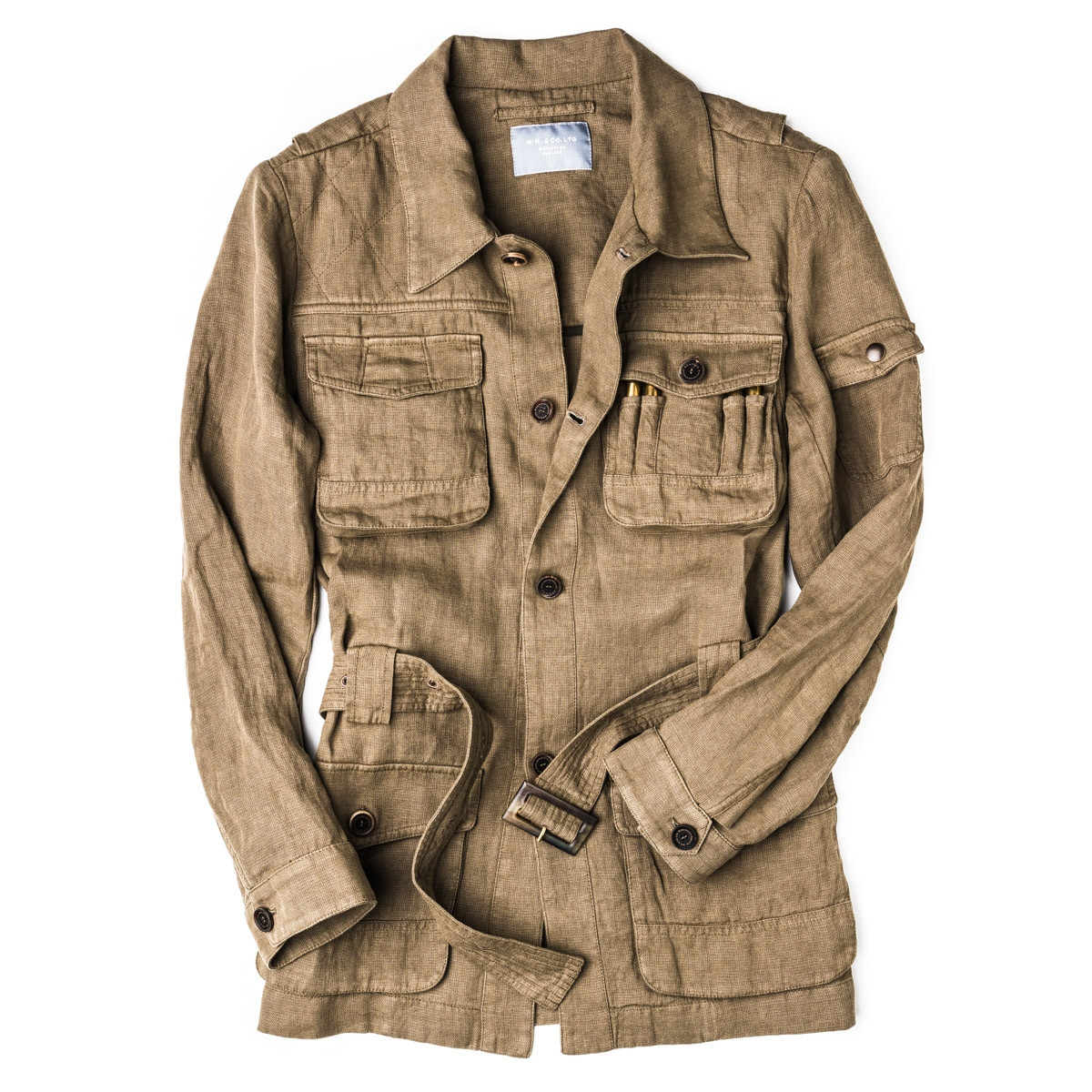 Mens lightweight safari jacket discount