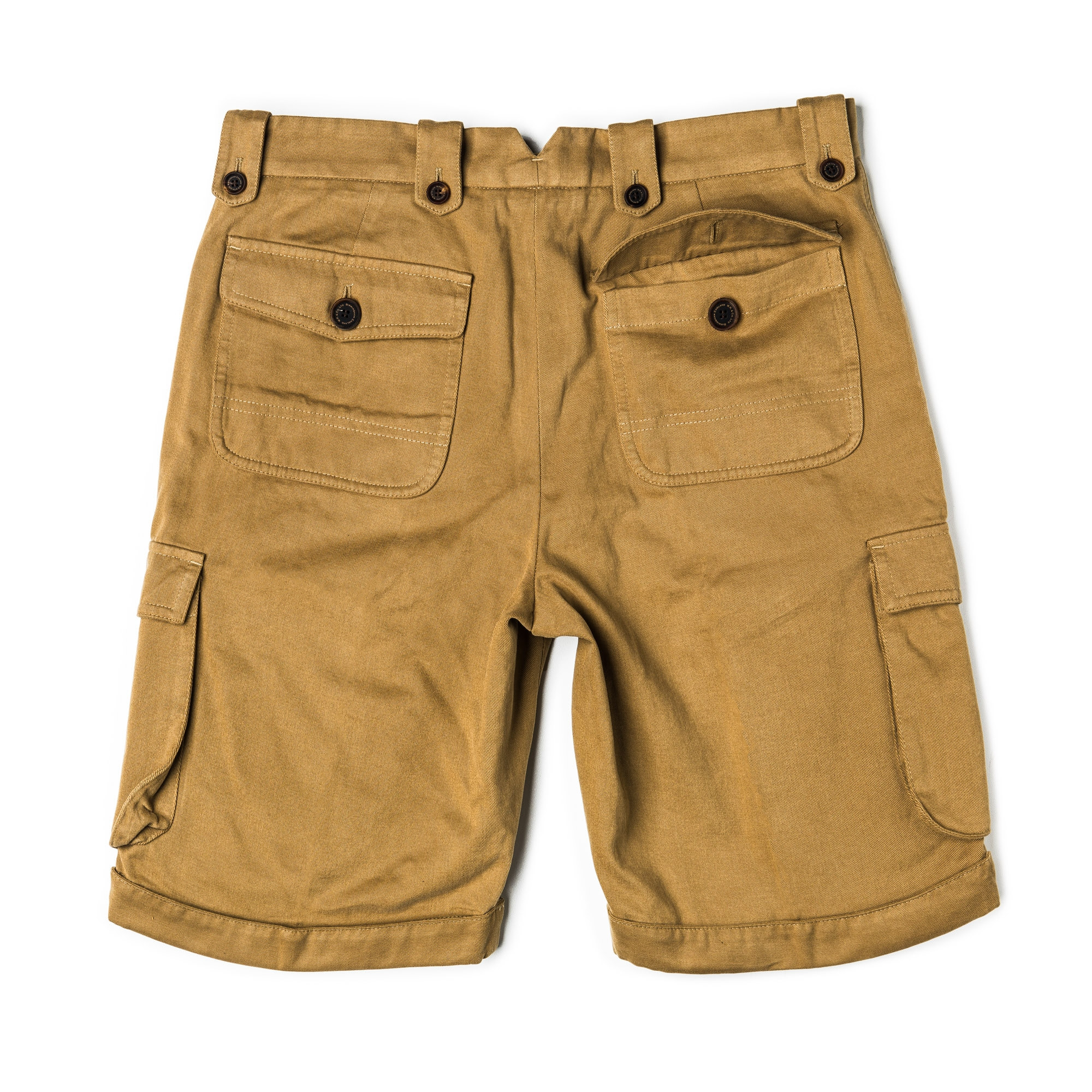Westley Richards Safari Shorts in Brushed Beige