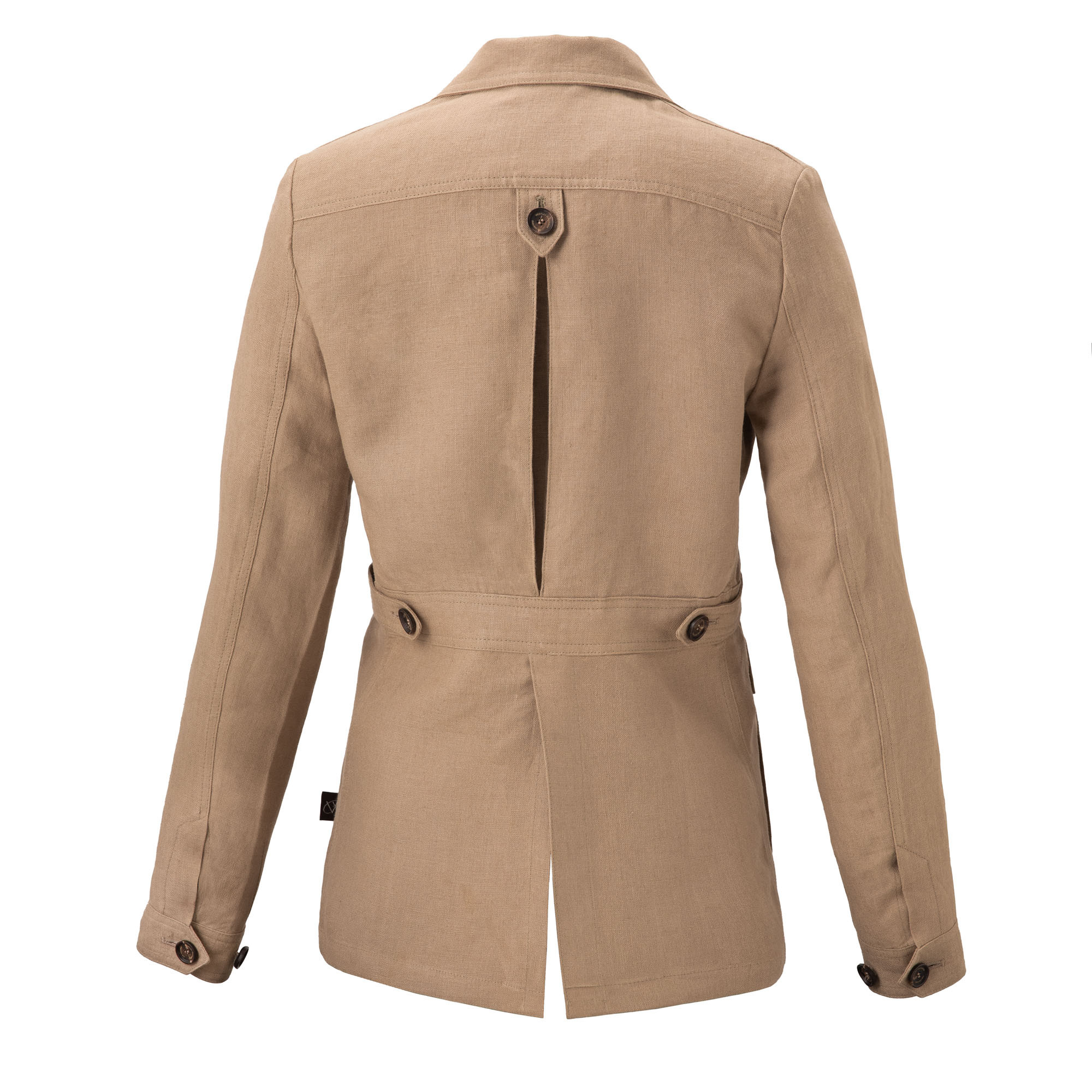 Linen safari jacket womens on sale