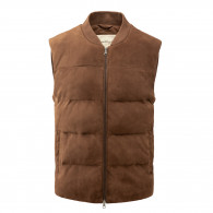 Goat Suede Gilet