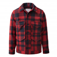 Mackinaw Cruiser in Red & Black Plaid