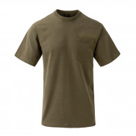 S/S Frontier Solid T-Shirt in Dark Olive