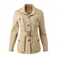 Ladies Blixen Safari Jacket in Desert