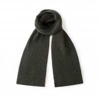 Anglesey Knit Scarf in Forest