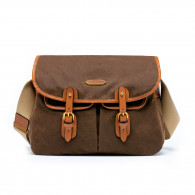 Bishop Bag In Sand Waxed Cotton