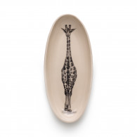 Large Hand Painted Giraffe Dish