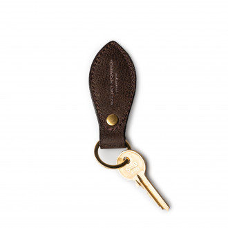 Westley Richards Leather Key Fob in Buffalo