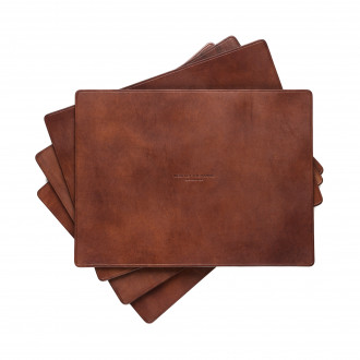 Westley Richards Leather Place Mat Set