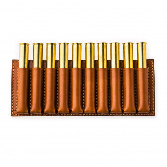 Westley Richards Large 10 Rd Open Ammunition Belt Wallet in Mid Tan