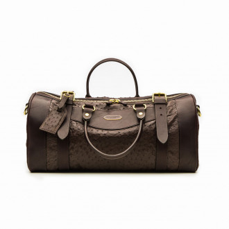 Genuine Ostrich Leather Briefcase — Rooten's Travel & Adventure