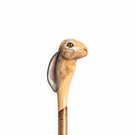 Westley Richards Hand Carved Hare Walking Stick