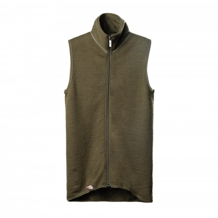 Woolpower Vest 400 in Pine Green