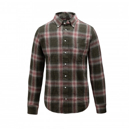 Double Sided Brushed Melange Shirt