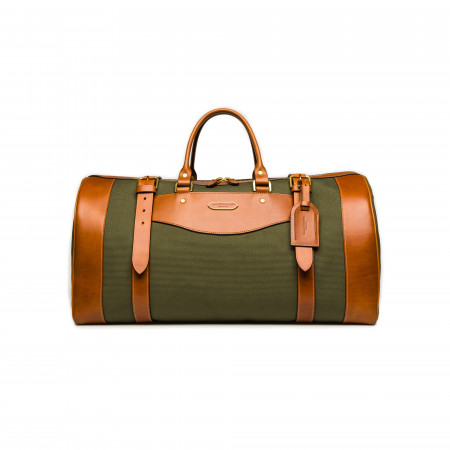 Sutherland Bag - Small- Hunter Green and Mid Tan