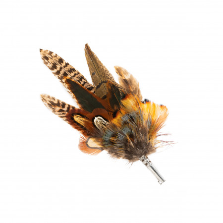 Westley Richards Traditional Feather Pin in Natural