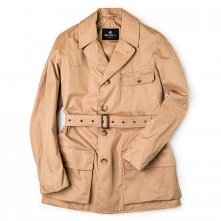 Grenfell The Shooter Jacket in Biscuit