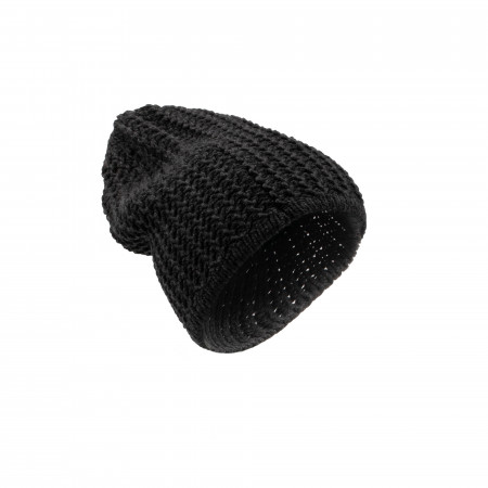 Inverni Cashmere Knit Hat in Charcoal
