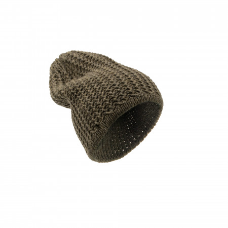Inverni Cashmere Knit Hat in Moss