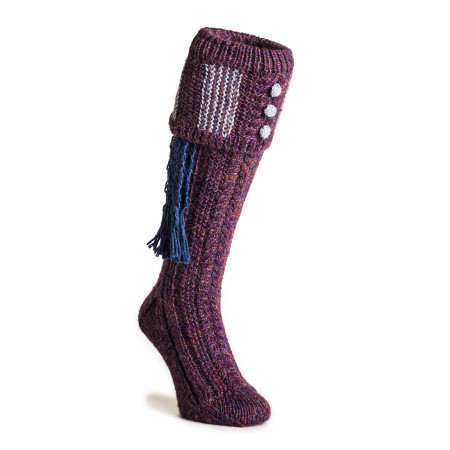 Westley Richards Vaynor Shooting Sock in Rannoch