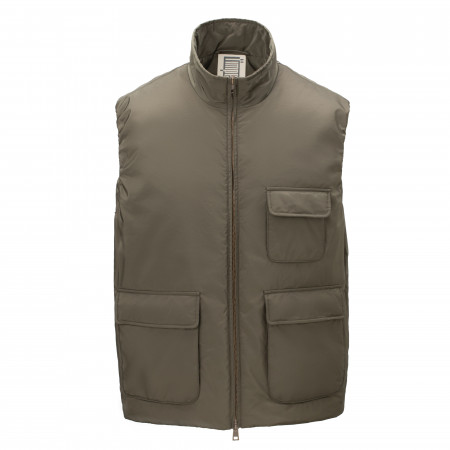 L'Impermeabile Hugh Military Gilet