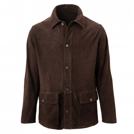 Marini Antonio Lambskin Suede Jacket