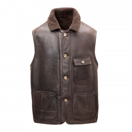 Meindl Men's Logan Shearling Waistcoat