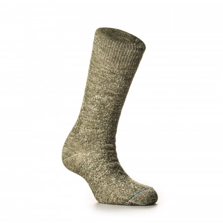 Rototo Double Face Merino Wool Socks in Army Green