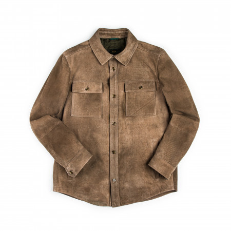 Leon Suede Shirt Jacket