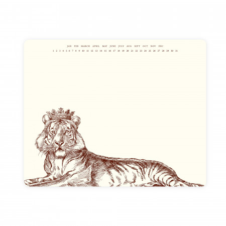 Alexa Pulitzer Alexa Pulitzer Royal Tiger Mousepad Notepad