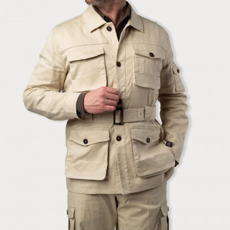 Selous Safari Jacket in Sand Stone