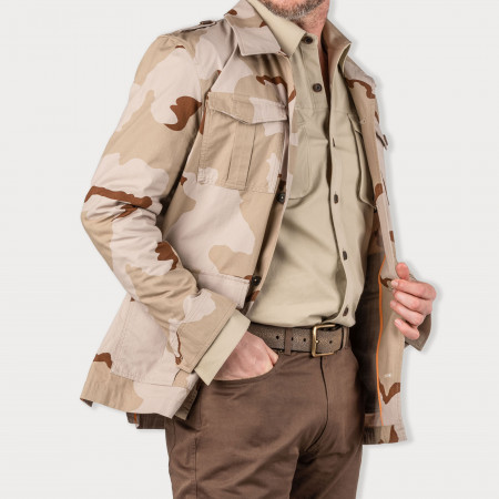 Westley Richards Safari Travel Jacket in Desert Camouflage