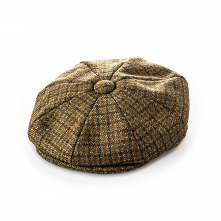 Westley Richards Redford Tweed cap in Hawick Country Check