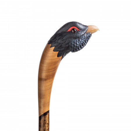 Westley Richards Hand Carved Capercaillie Walking Stick