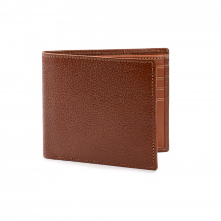 Westley Richards Heronshaw Billfold Wallet in Mid Tan