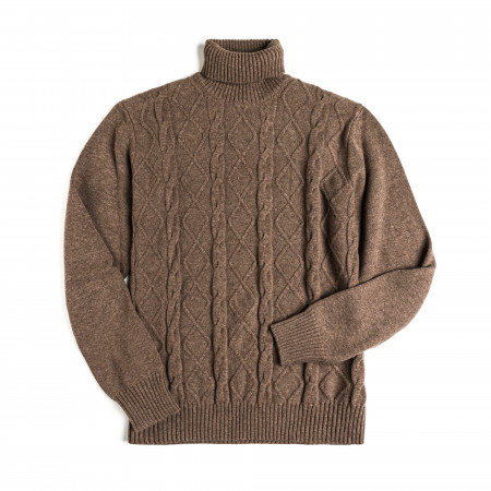 Westley Richards Men's Cashmere Cable Pullover