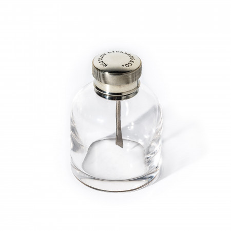 Westley Richards Round Glass Oil Flask