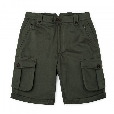 Westley Richards Safari Shorts in Brushed Green