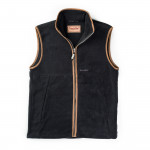 Oakham Fleece Gilet in Gun Metal