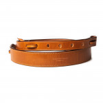 1.5" Leather Rifle Sling in Mid Tan