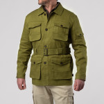 Selous Safari Jacket in Savanna Green