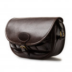 Anson Express Front Loaders Bag in Dark Tan Patterned