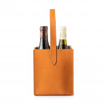 Leather Carrier for 4 Bottles